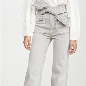 Ulla Johnson Wade Jean - Ash - size 2